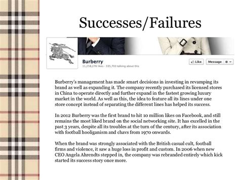 burberry leadership case study